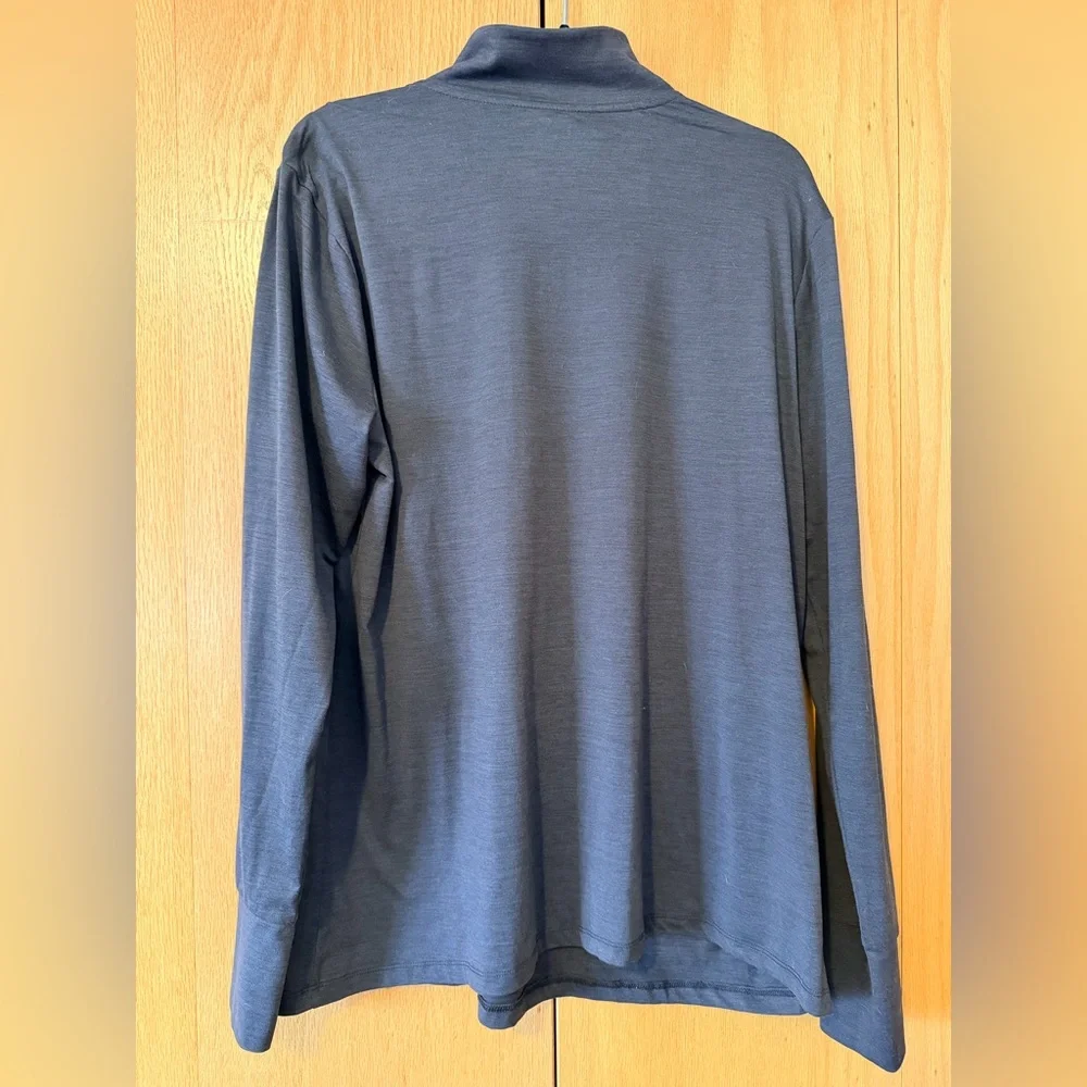 Torrid Active Charcoal Quarter-Zip Pullover - Picture 6 of 8